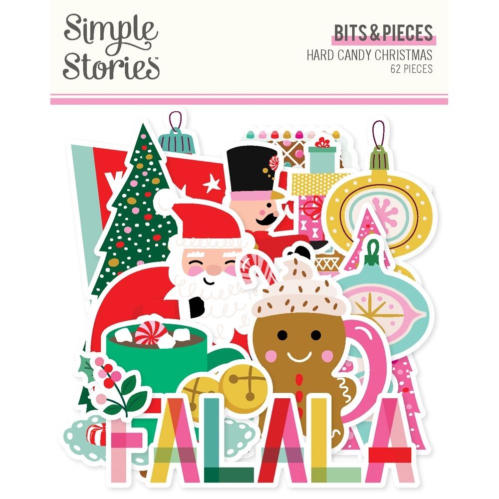 Hard Candy Christmas Bits & Pieces Die-Cuts Elements