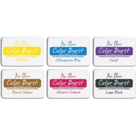 Color Burst Ink Pad Set 6