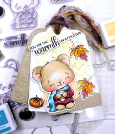 Autumn Bears Stamps