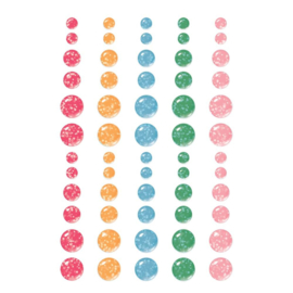 Sunny Days Glitter Enamel Dots
