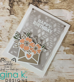 First Class Floral Die