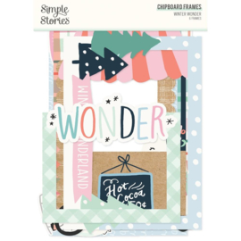 Winter Wonder Chipboard Frames