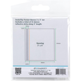 InstaFlip Sleeves 3"x4"