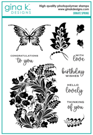 Ornate Spring Stamps