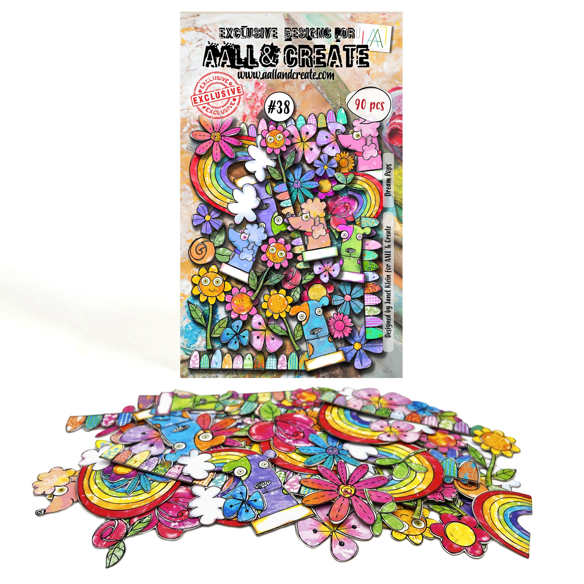 #038 Dream Drops Ephemera Die Cuts