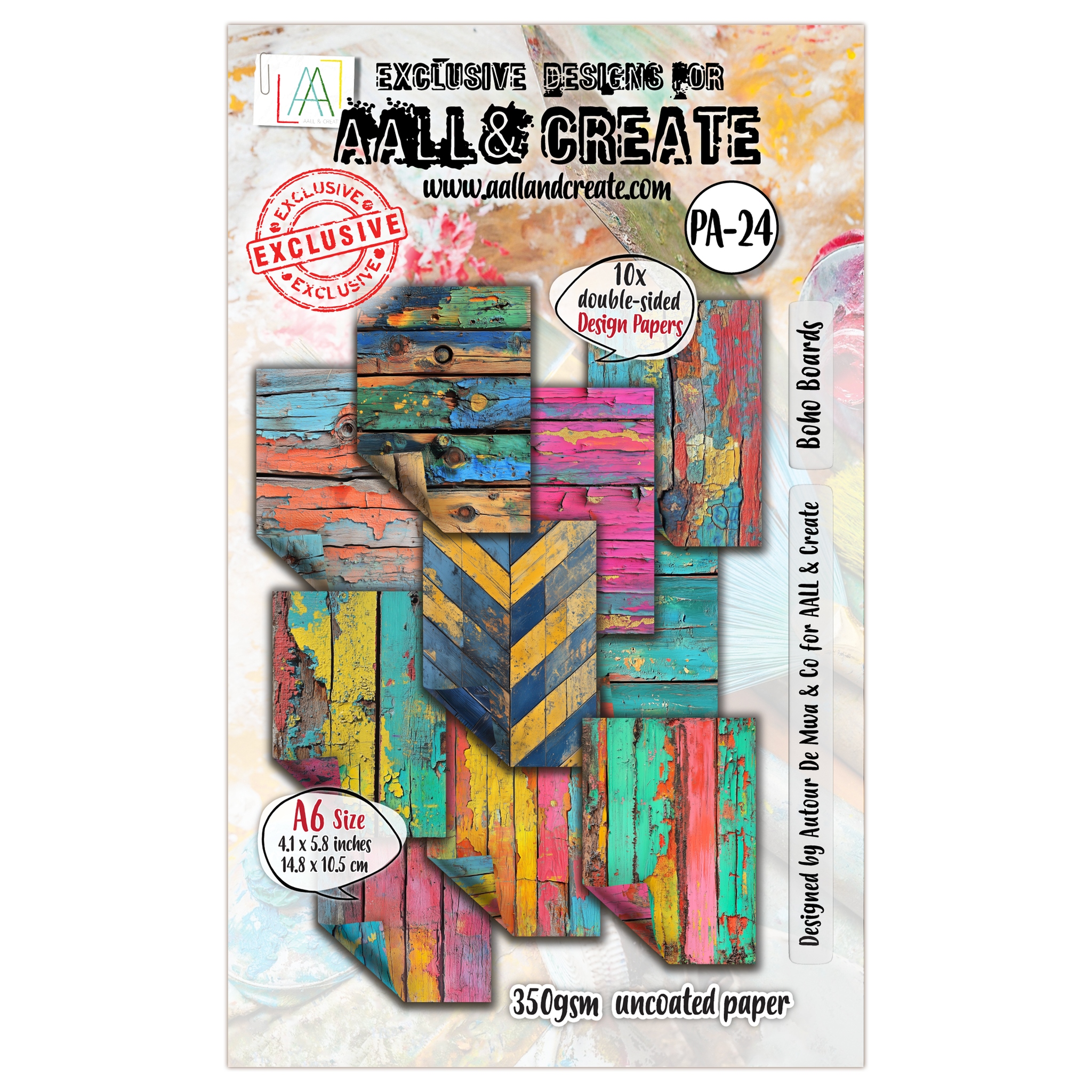 #24 Boho Boards A6 Design Paper