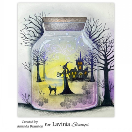 LAV919 Tree of Spirits Small Stamp