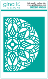 Crescent Mandala Die Plate