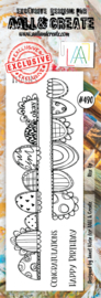 #0490 Rise Up Border Stamp Set