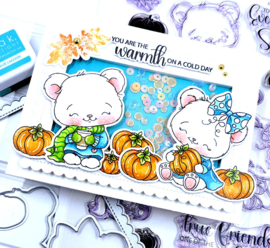 Autumn Bears Stamps
