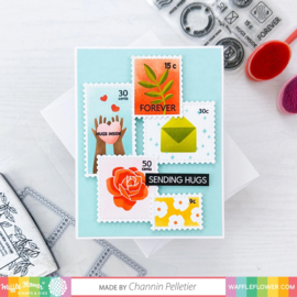 Postage Collage Stamp Set