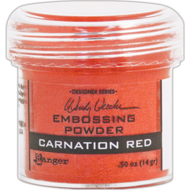 Embossing Powder Carnation Red