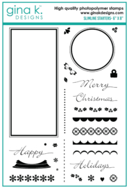 Slimline Starters Stamps