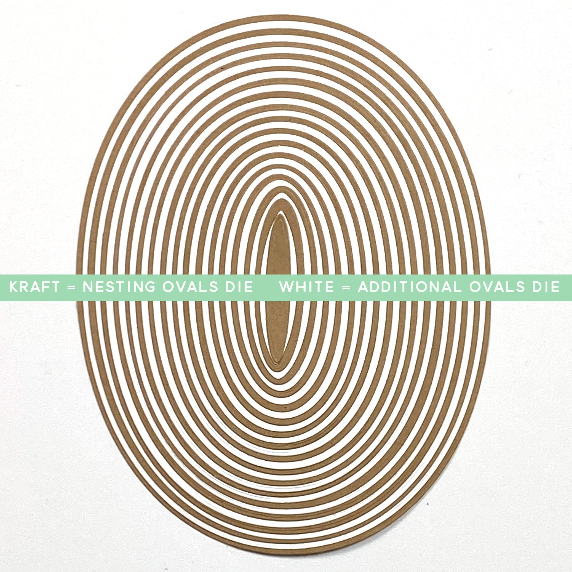 Nesting Ovals Die