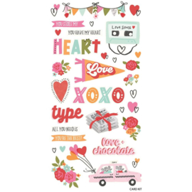 Heartstrings Simple Cards Card Kit
