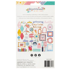 Adventurous Chipboard Die-Cuts