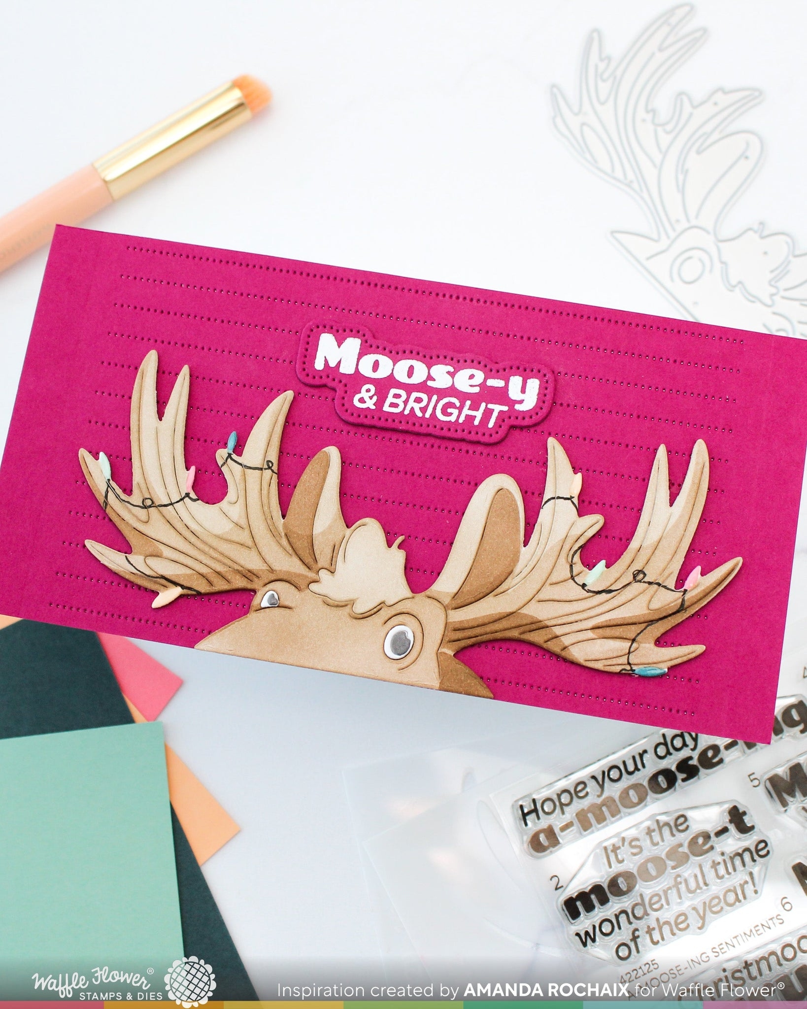 A-moose-ing Sentiments Stamp Set
