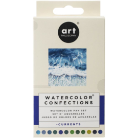Watercolor Confections Pans Currents