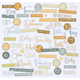 Little Dreamer Chipboard Set