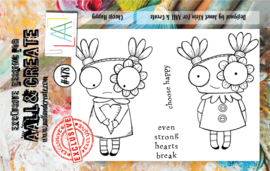 #0478 Choose Happy A7 Clear Stamp Set