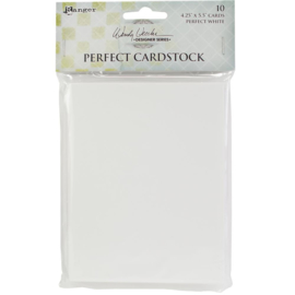 Perfect Cardstock White Cards 4.25"X5.5"