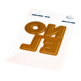 Noel Hot Foil Plate