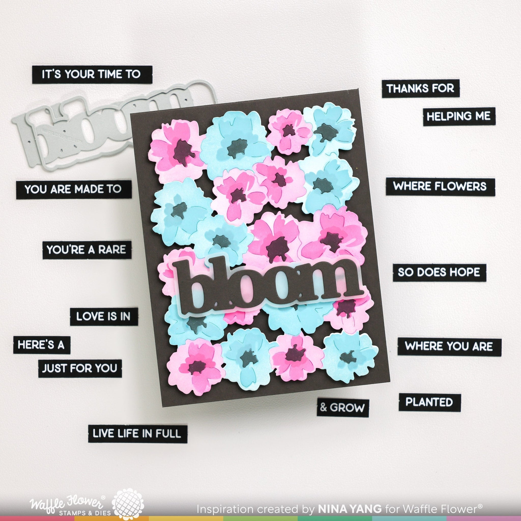 Oversized Bloom Print Die