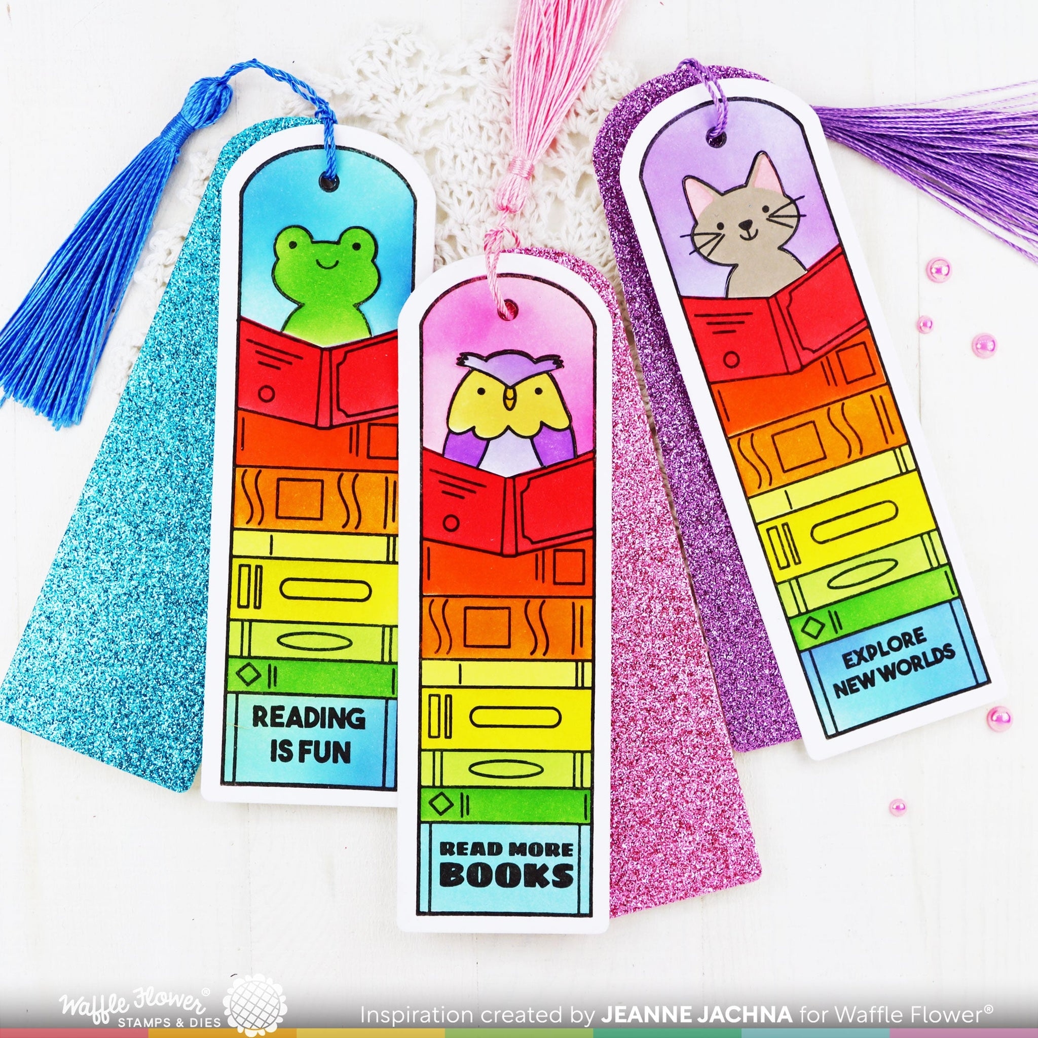Round Bookmark Sayings Stamp Set