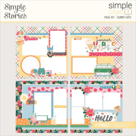 Sunny Days Simple Pages Page Kit
