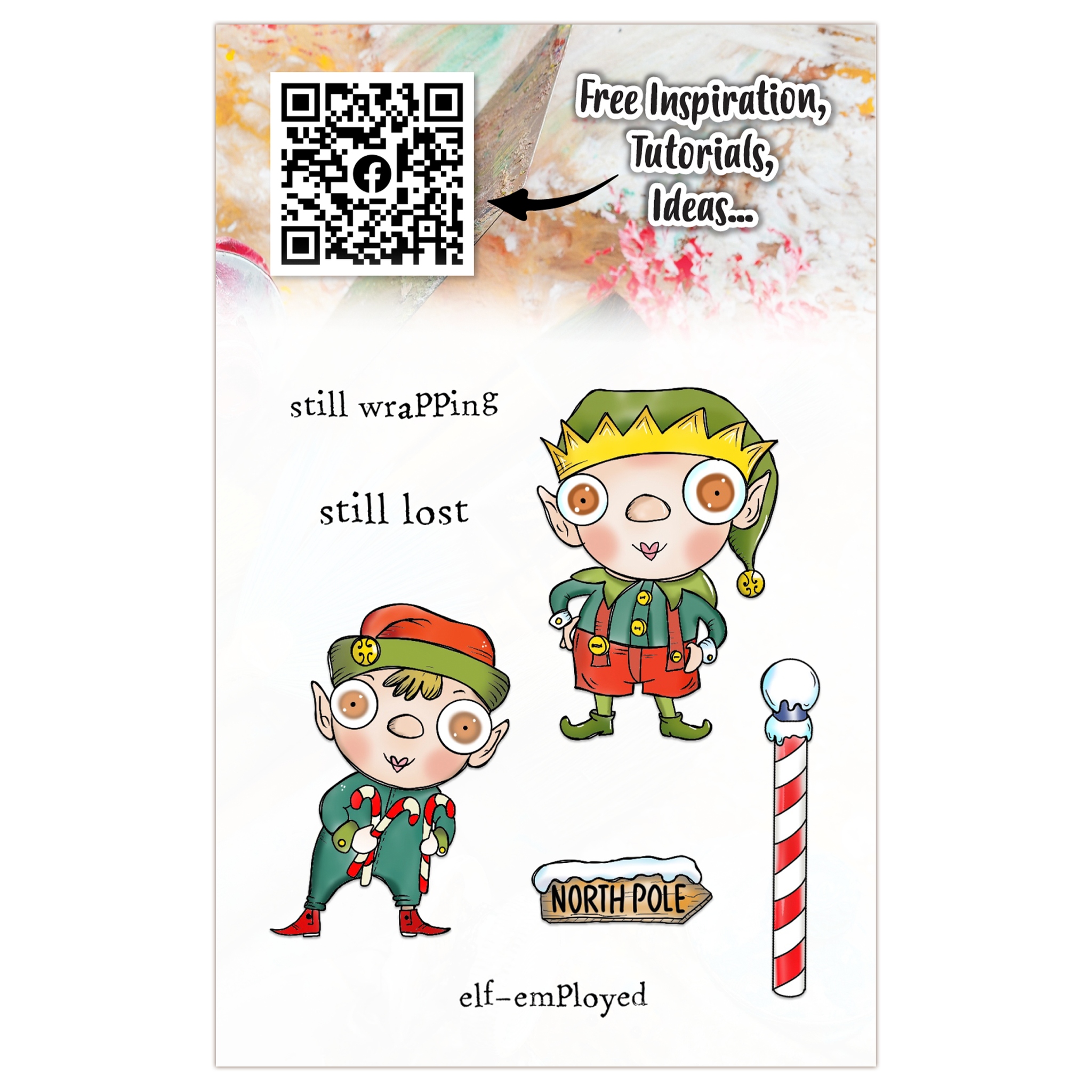 #1313 The North Pole A7 Stamp Set