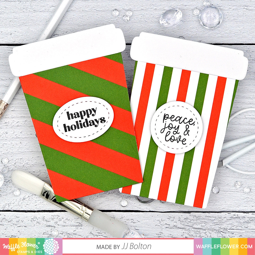 Christmas Stripes Paper Pad
