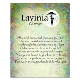 LAV669 Magic Surrounds Us Stamp