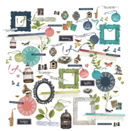 Birdsong Laser Cut Outs Elements