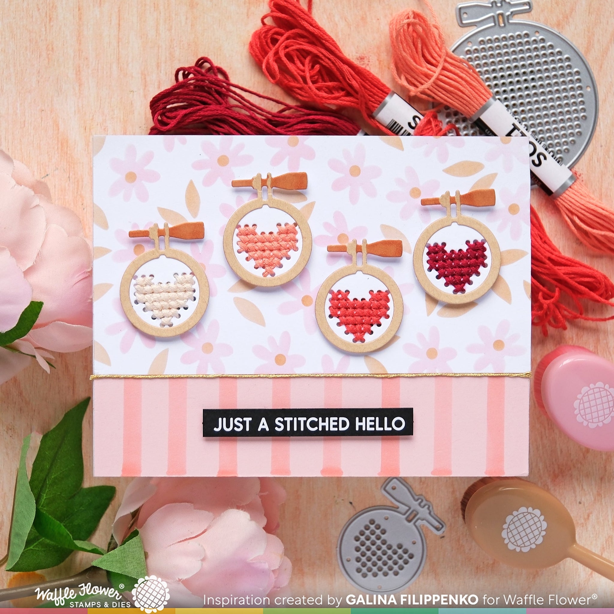 Stitchable Hoops Die