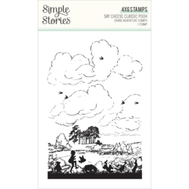 Say Cheese Classic Pooh Photopolymer Stamps Grand Adventure
