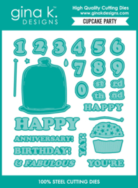 Cupcake Party Die