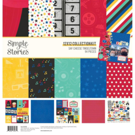 Say Cheese Tinseltown Collection Kit 12"X12"