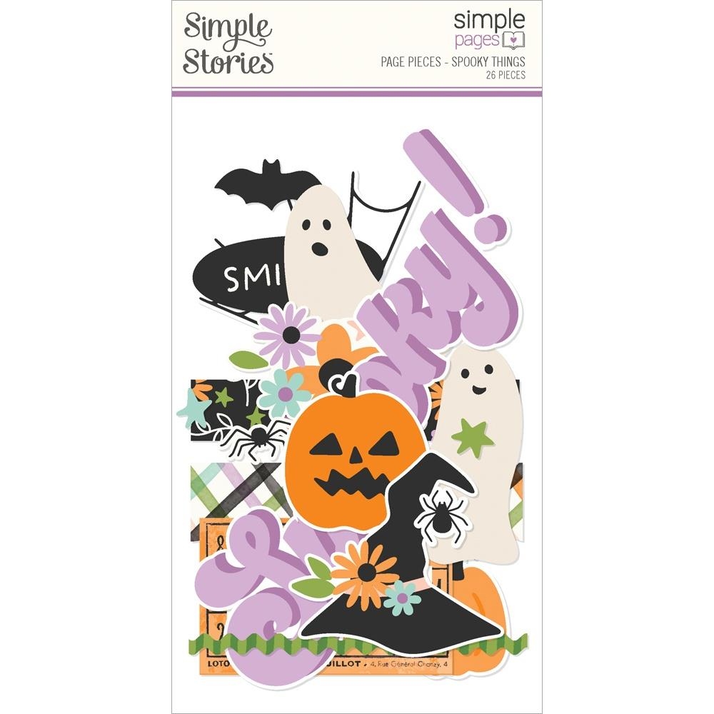 Spooky Things Simple Pages Page Pieces