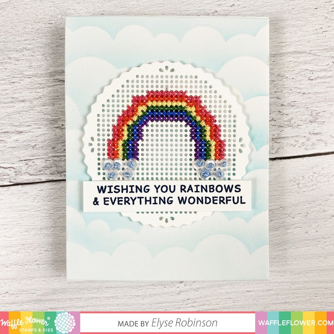 Stitchable Pinking Circle Die
