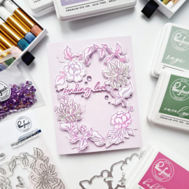 Best Wishes Clear Stamp Set 4"X6"