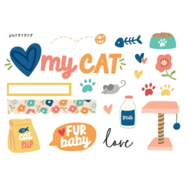 Fur Baby Cat Simple Pages Page Pieces