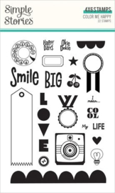 Color Me Happy Stamps