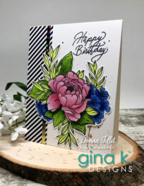 Massive Peony Stamps