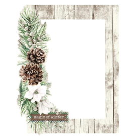 Fresh Snow Chipboard Frames