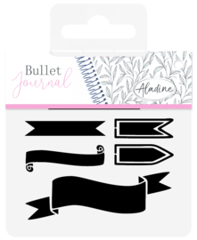 Bullet Journal Mini Stencils Banners