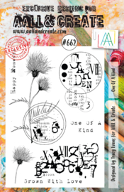 #0662 One Of A Kind A5 Clear Stamp Set