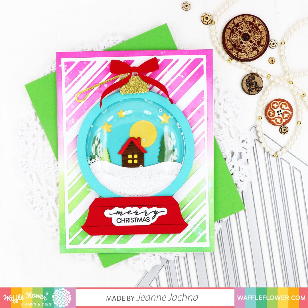 Shaker Circle Christmas Add-on Die