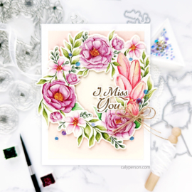 Bouquet Frame Stamps