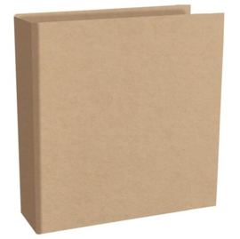 SN@P! D-Ring Binder 6"X8" Kraft