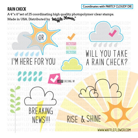 Rain Check Stamp Set